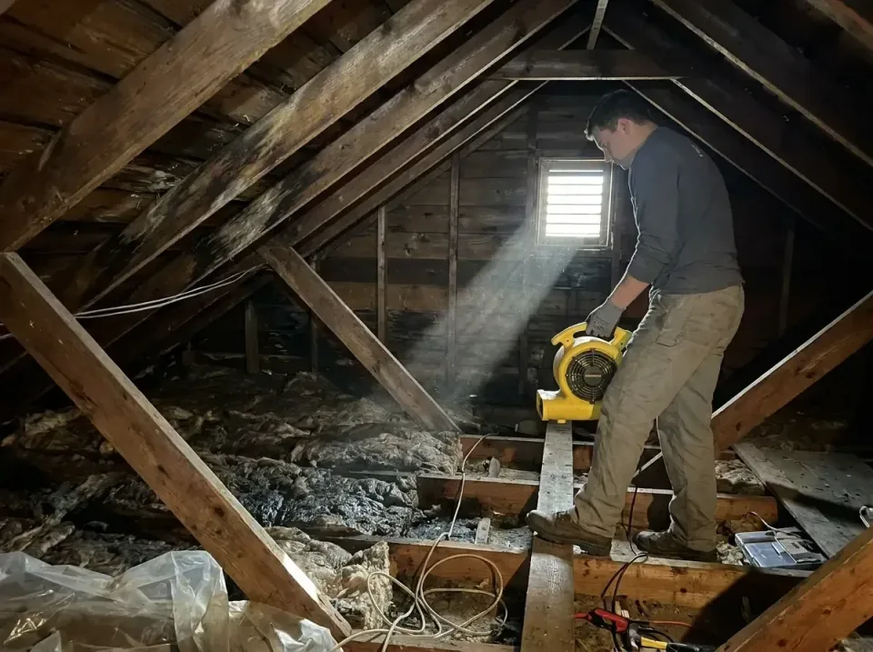 attic-water-damage-drying-proc-007 — frequently asked questions, Emergency Water Extraction & 24/7 Flood Response in River F…